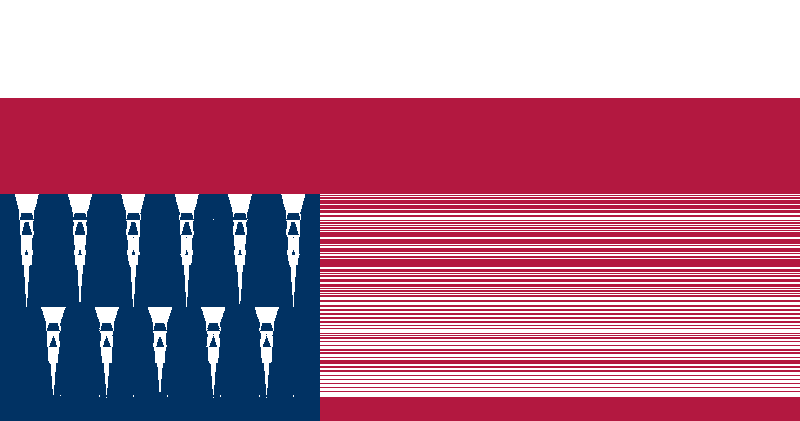 USA flag lexicographic
