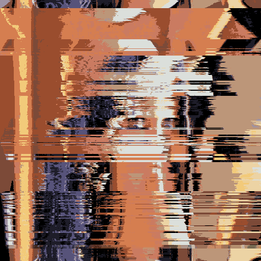 Lena 12 colors lexicographic